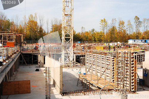 Image of Foundation for a high rise.