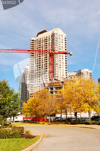 Image of Building new high-rise.