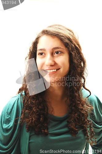 Image of Portrait of smiling Lady.