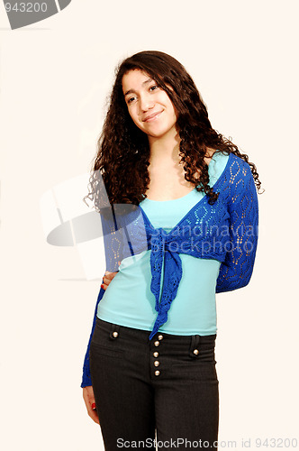 Image of Young smiling girl.