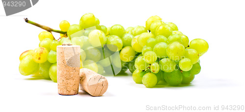 Image of Grape and corks