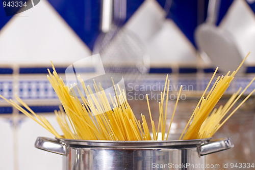 Image of Preparing spaghetti