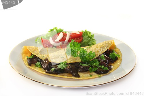 Image of Mushroom omelet