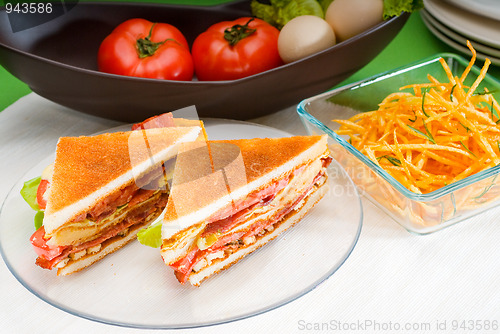 Image of club sandwich