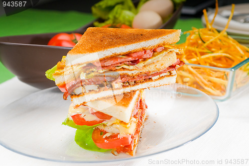 Image of club sandwich