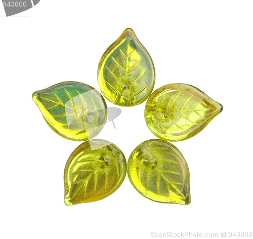 Image of Leaf beads