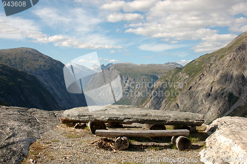 Image of Mountain picnic