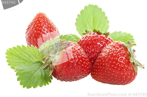 Image of Strawberries closeup