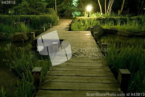 Image of wooden bridge