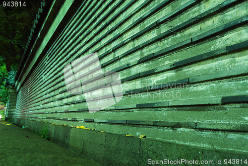 Image of old style boundary wall