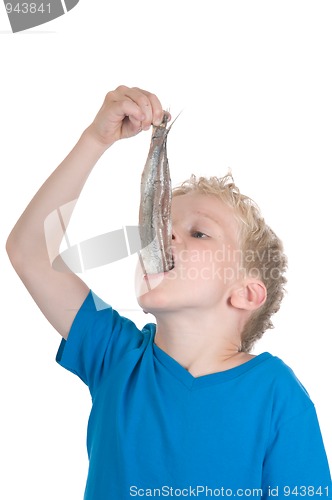 Image of Eating a herring the Dutch way