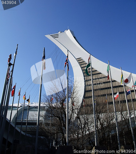Image of Montreal Olympic Stadium