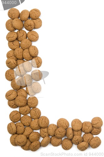 Image of Ginger Nut Alphabet L