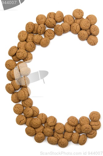 Image of Ginger Nut Alphabet C