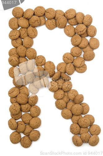 Image of Ginger Nut Alphabet R