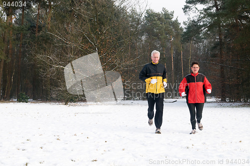 Image of Running In The Snow