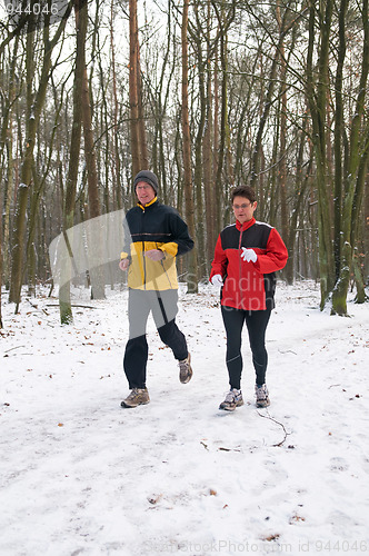 Image of Running In The Snow