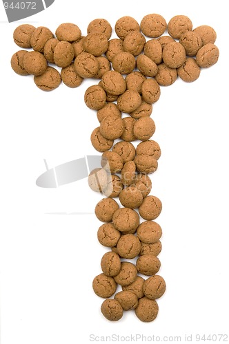 Image of Ginger Nut Alphabet T