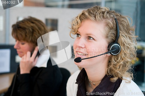 Image of Front desk workers