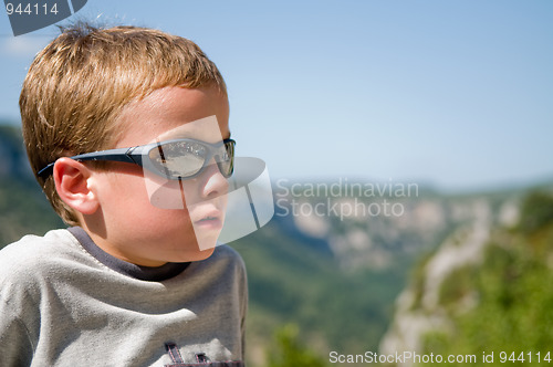 Image of Young Boy In The Ardeche