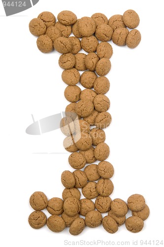 Image of Ginger Nut Alphabet I