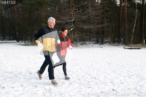 Image of Running In The Snow