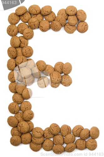 Image of Ginger Nut Alphabet E