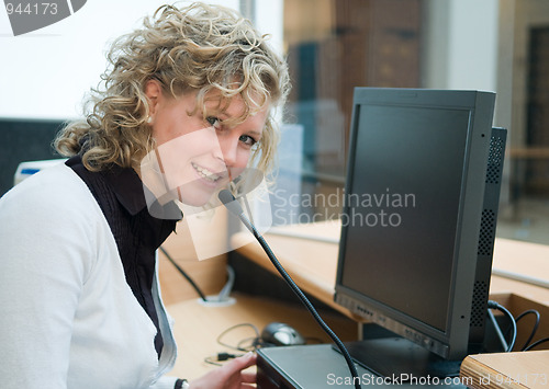 Image of Frontdesk worker