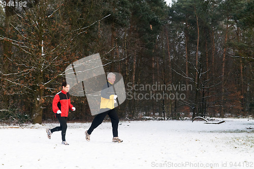 Image of Running In The Snow