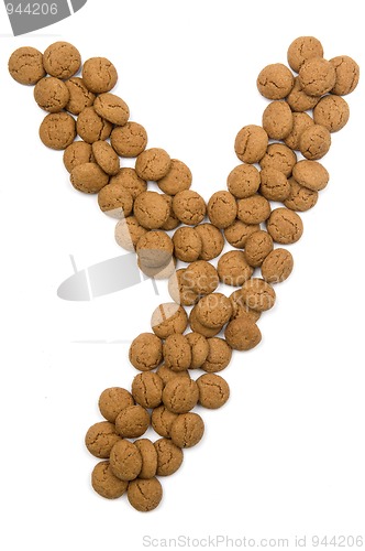 Image of Ginger Nut Alphabet Y