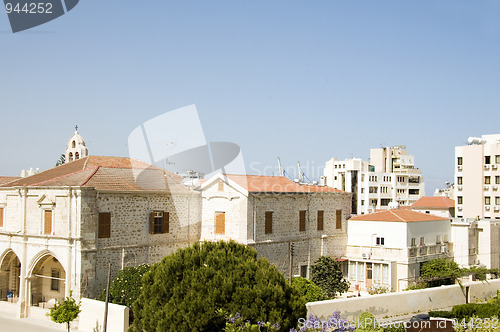 Image of rooftop view larnaca cyprus