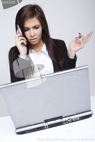 Image of  Businesswoman on Phone