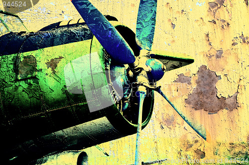 Image of Grunge propeller