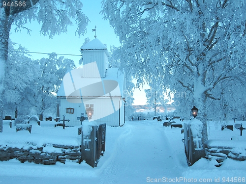 Image of Cemetery and small chapel