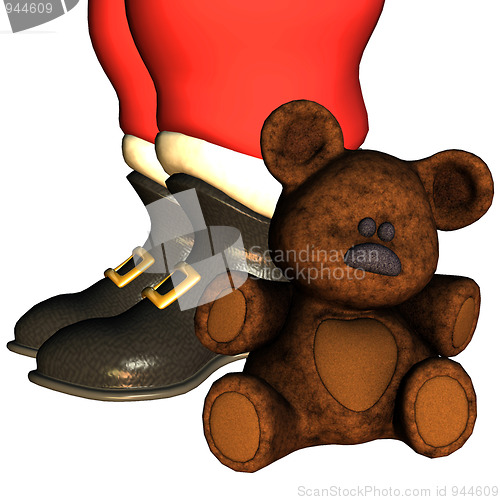 Image of Santa Claus boots