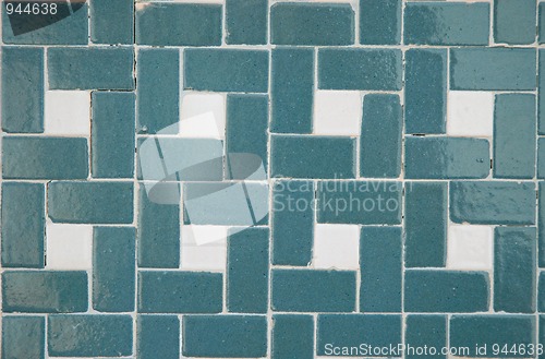 Image of Traditional Portuguese glazed tiles