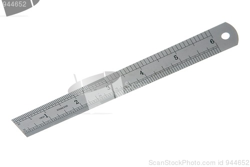 Image of Stainless steel ruler 