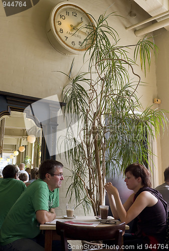 Image of Coffee at lunch time