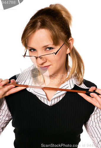 Image of Woman in glasses