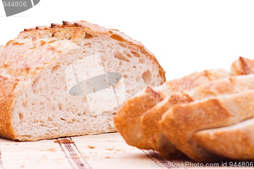 Image of Sliced wheat bread