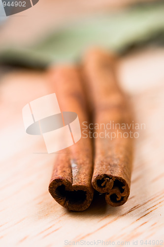 Image of two cinnamon sticks 