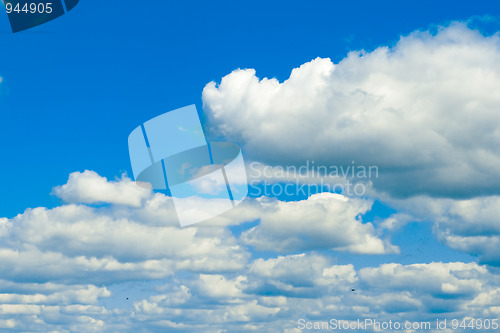 Image of white clouds