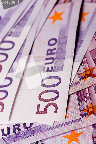 Image of euro banknotes