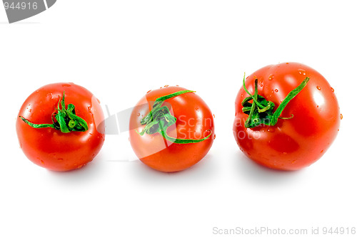 Image of three fresh tomatoes