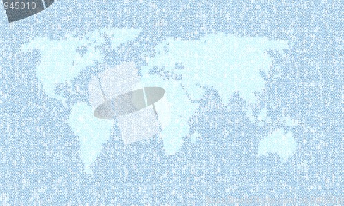 Image of earth map