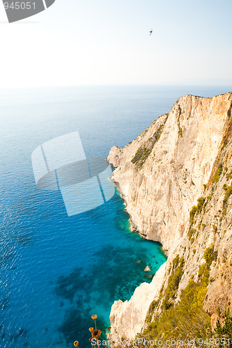 Image of Beautiful coastline in Greece