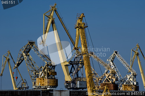 Image of Port cranes