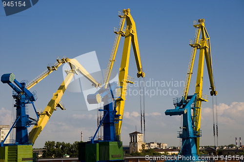 Image of Port cranes