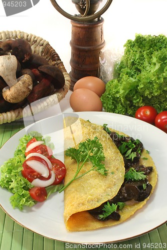 Image of Mushroom omelet