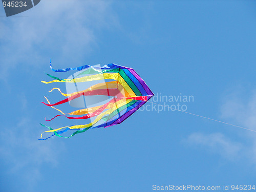 Image of rainbow kite 